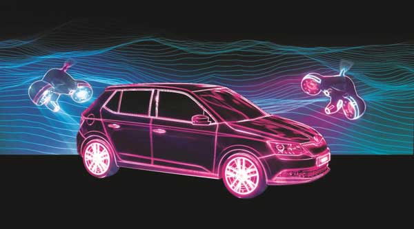 نورپردازی سه بعدی خودرو - 3D مپینگ - نورپردازی سه بعدی روی محصول - پروجکشن مپینگ
