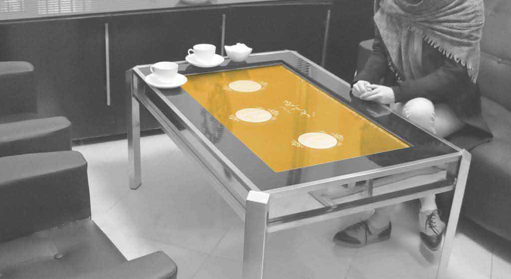 میز لمسی هوشمند - سیستم مولتی تاچ - نمایشگر تاچ